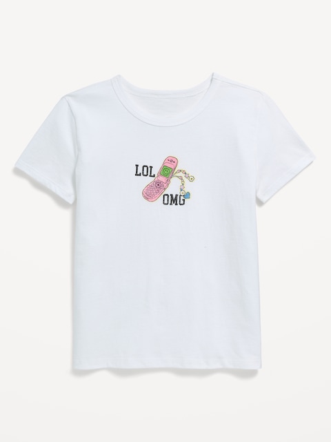Short-Sleeve Graphic T-Shirt for Girls