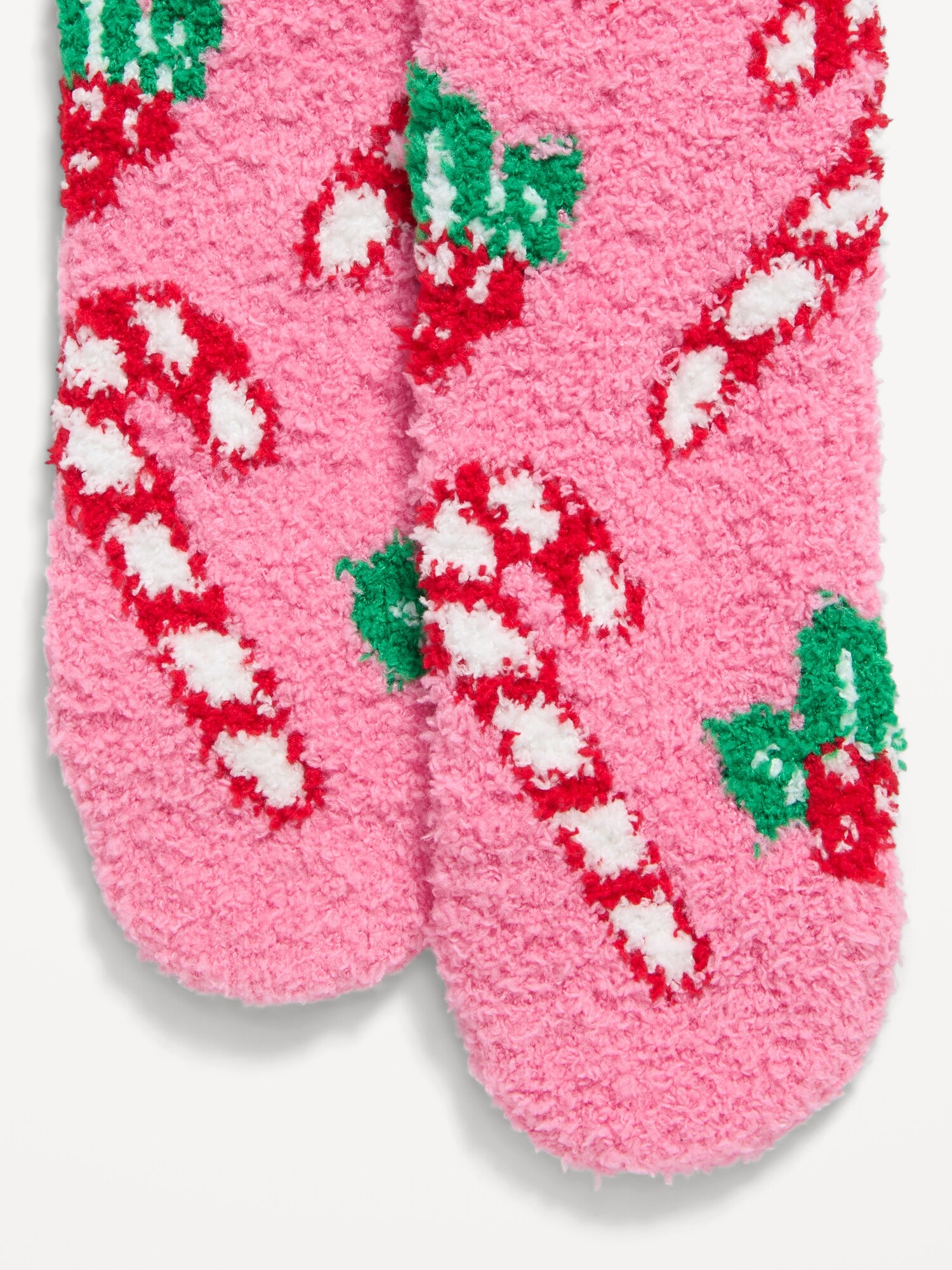 Носки Cozy, средней высоты — Old Navy, цвет: Checkered Candy Canes (Match The Fam!) — фото 2