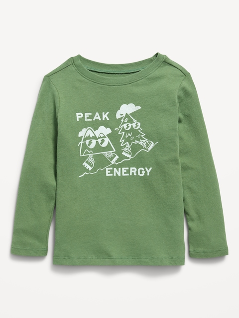 Long-Sleeve Graphic T-Shirt for Toddler Girls