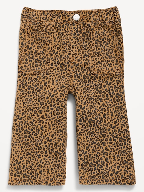 Printed Wide-Leg Pants for Baby
