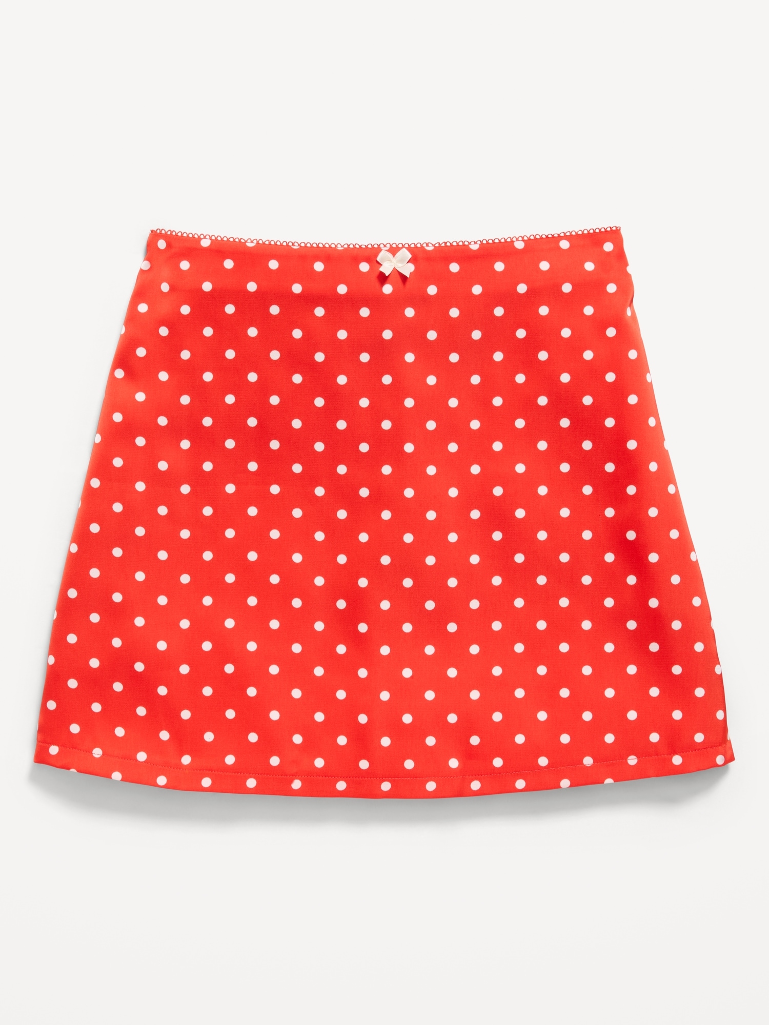 Printed Satin Skirt for Girls