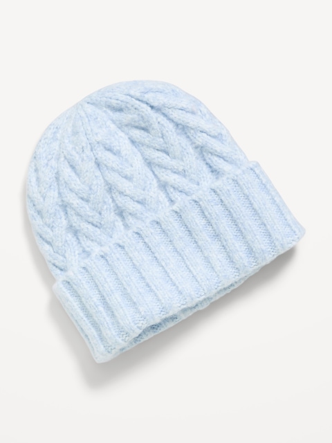 Cable-Knit Beanie for Girls