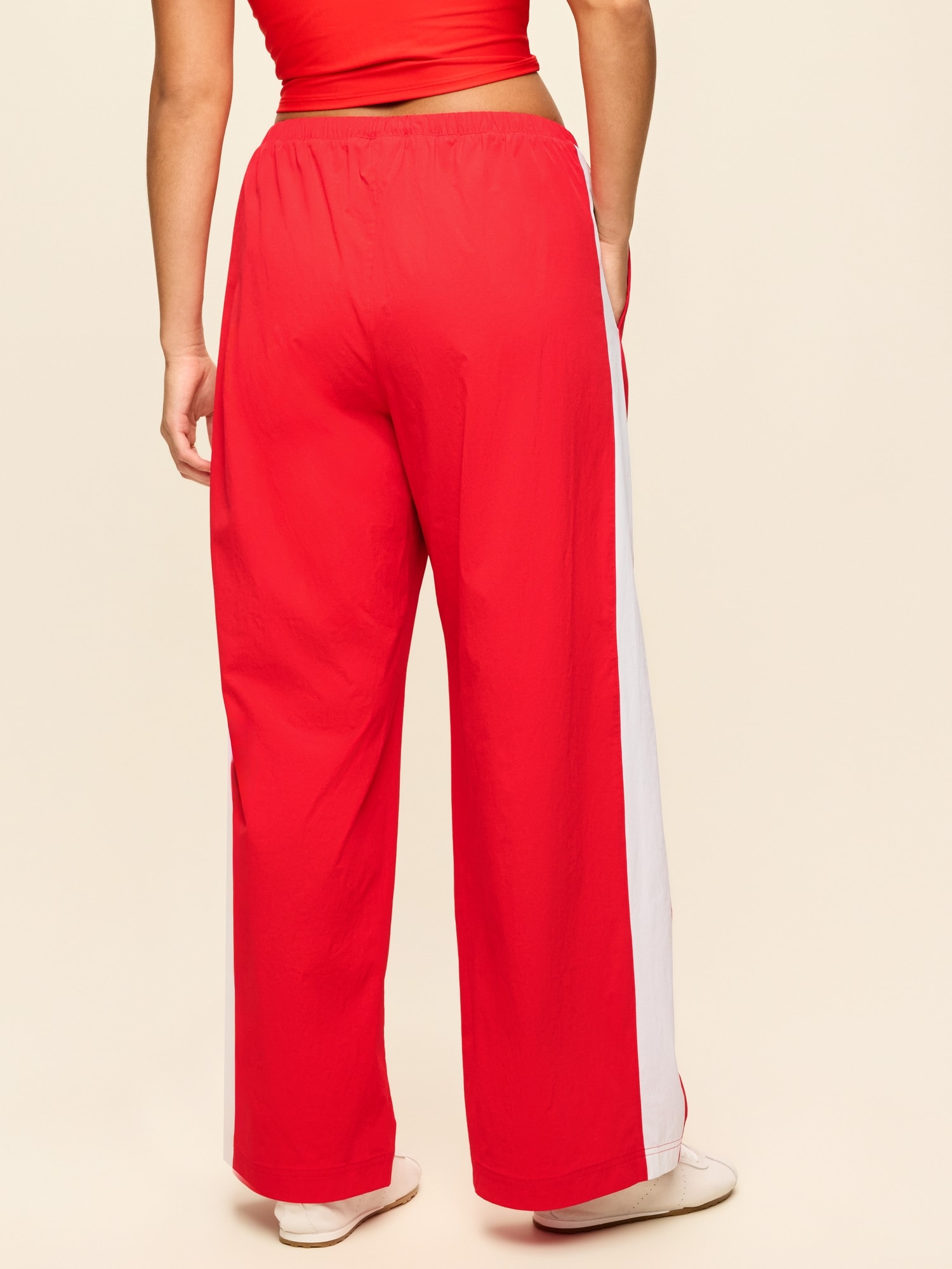 High-Waisted TrekTech Lightweight Woven Active Pants