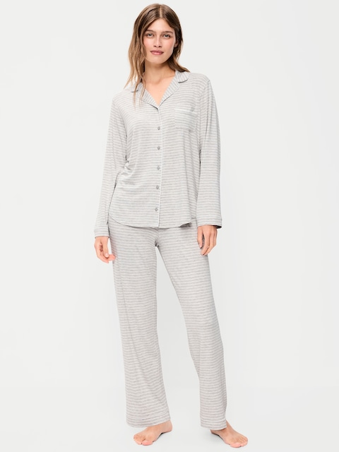 Sunday Sleep Knit Jersey Pant Set