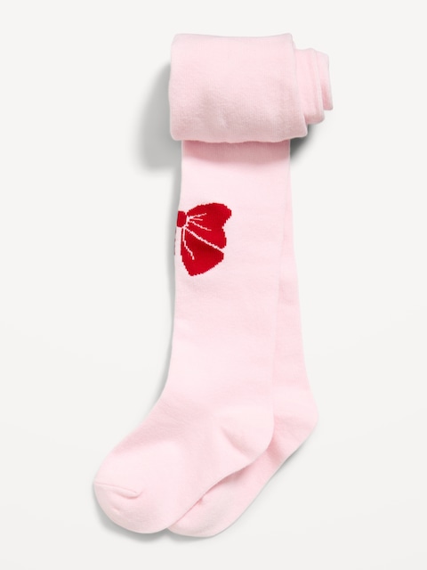 Soft-Knit Tights for Toddler Girls