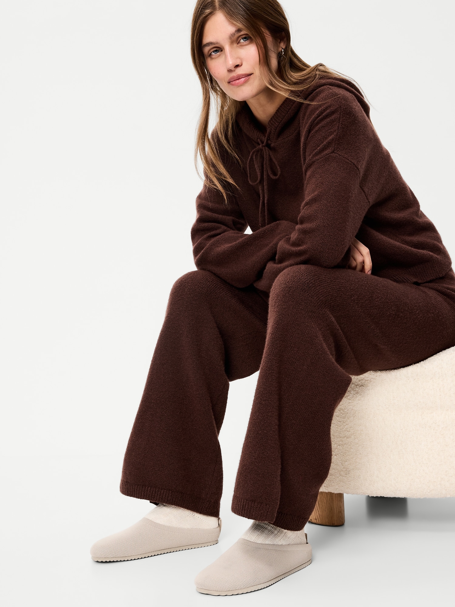 Cozy Knit Mule Clogs for Women