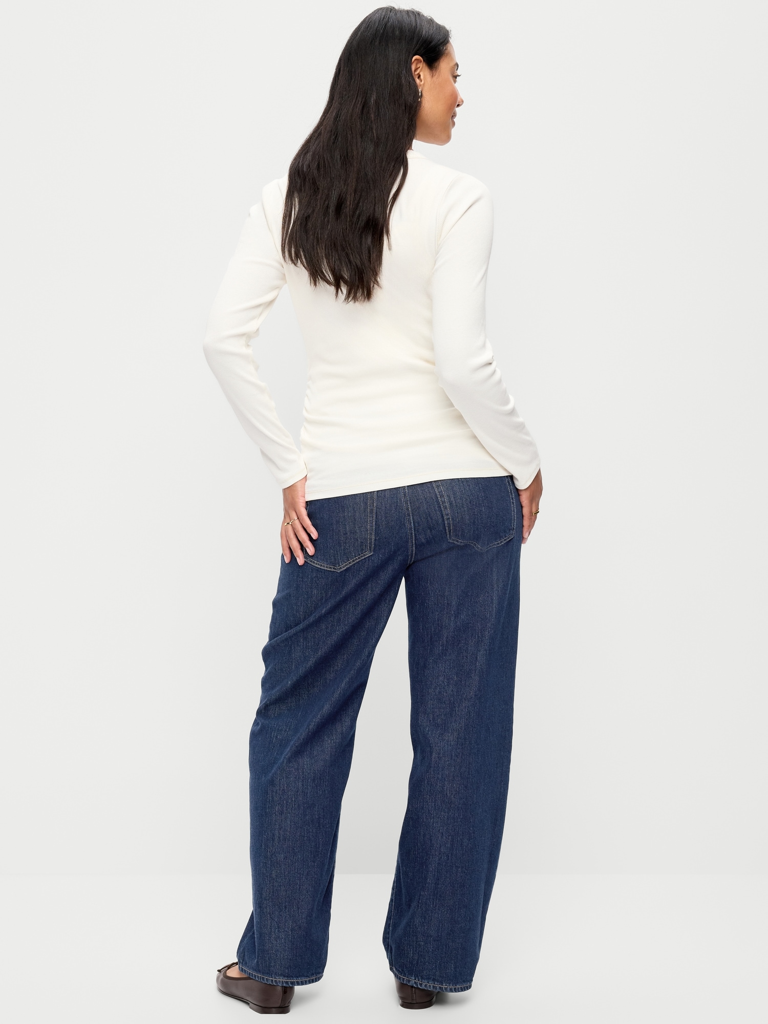 Maternity Low-Rise OG Loose Jeans