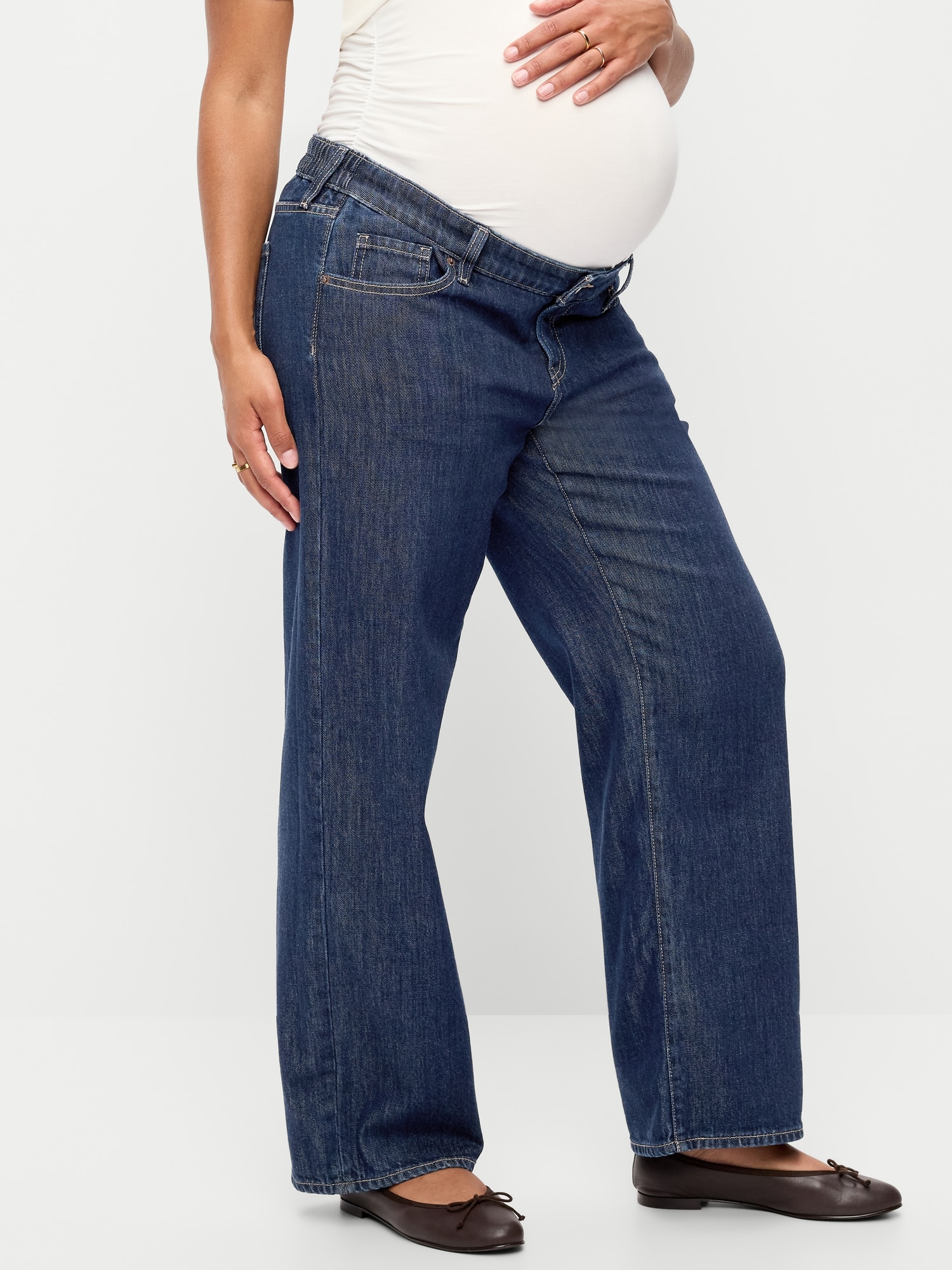 Maternity Low-Rise OG Loose Jeans