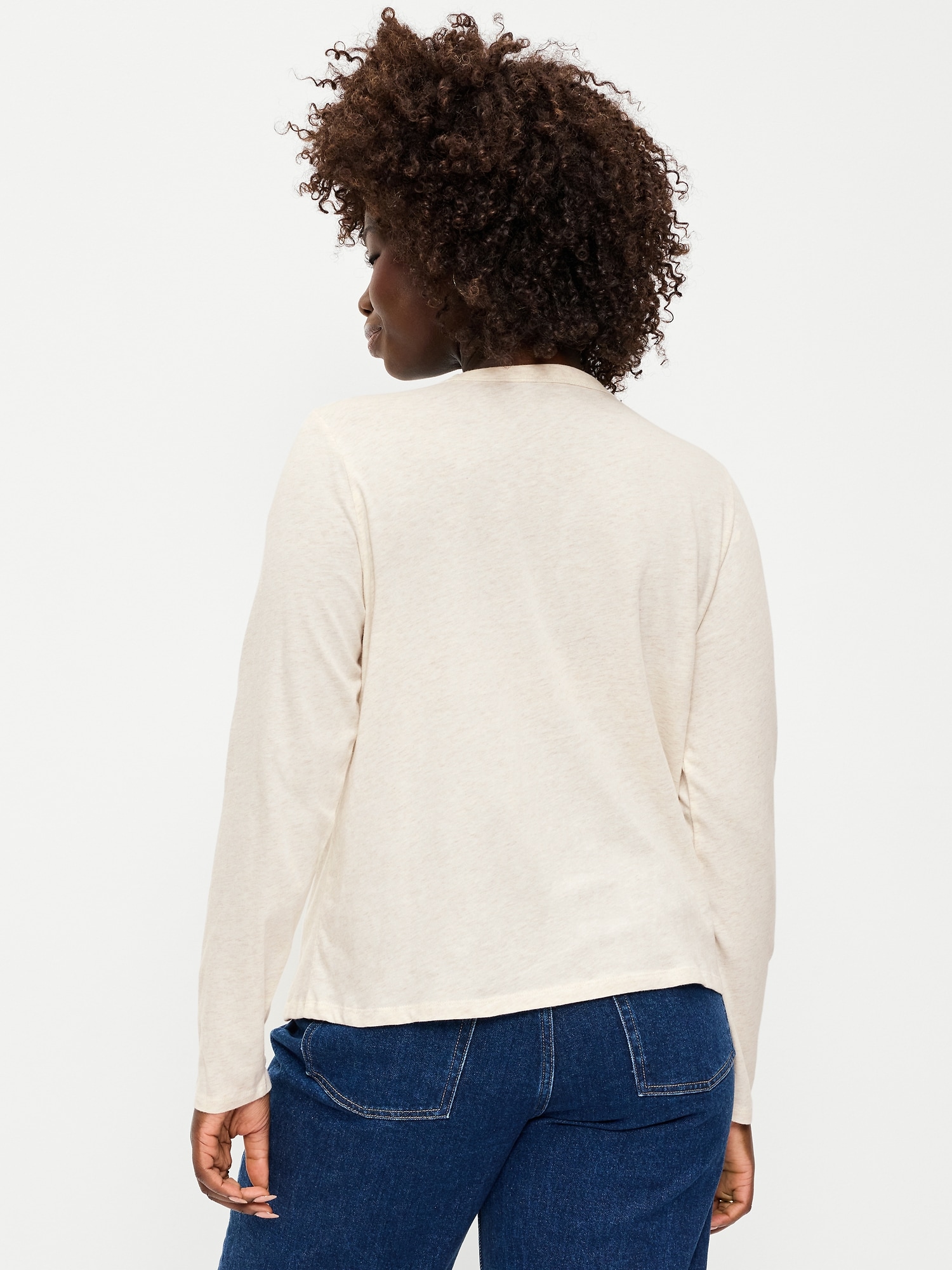 EveryWear Long-Sleeve Crew-Neck T-Shirt