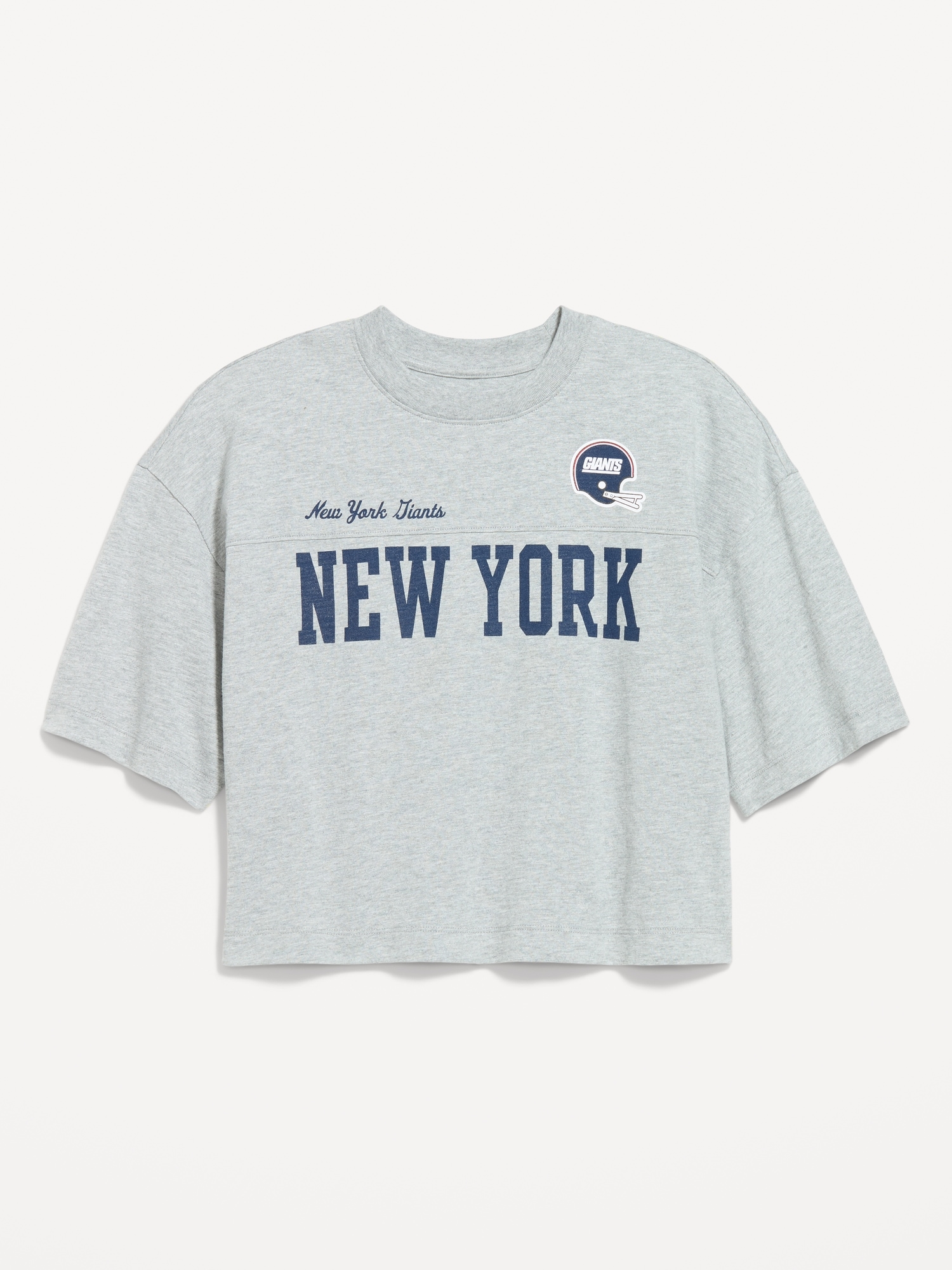 New York Giants Vintage Oversized T-Shirt for Women