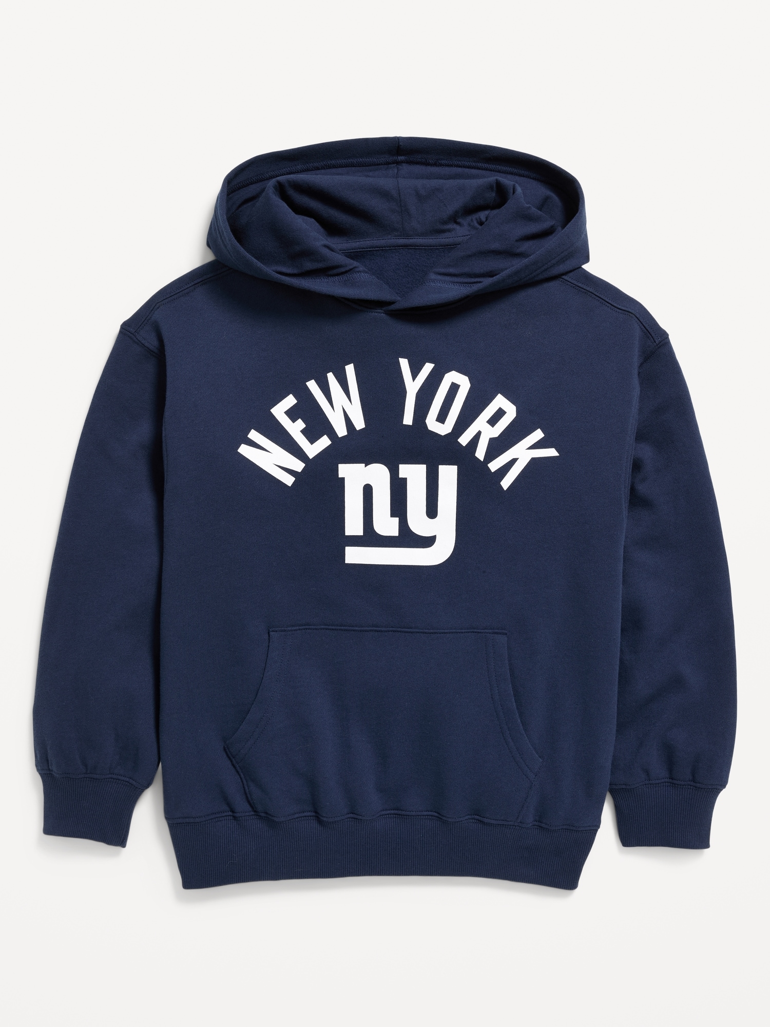 New York Giants Oversized Pullover Hoodie for Boys