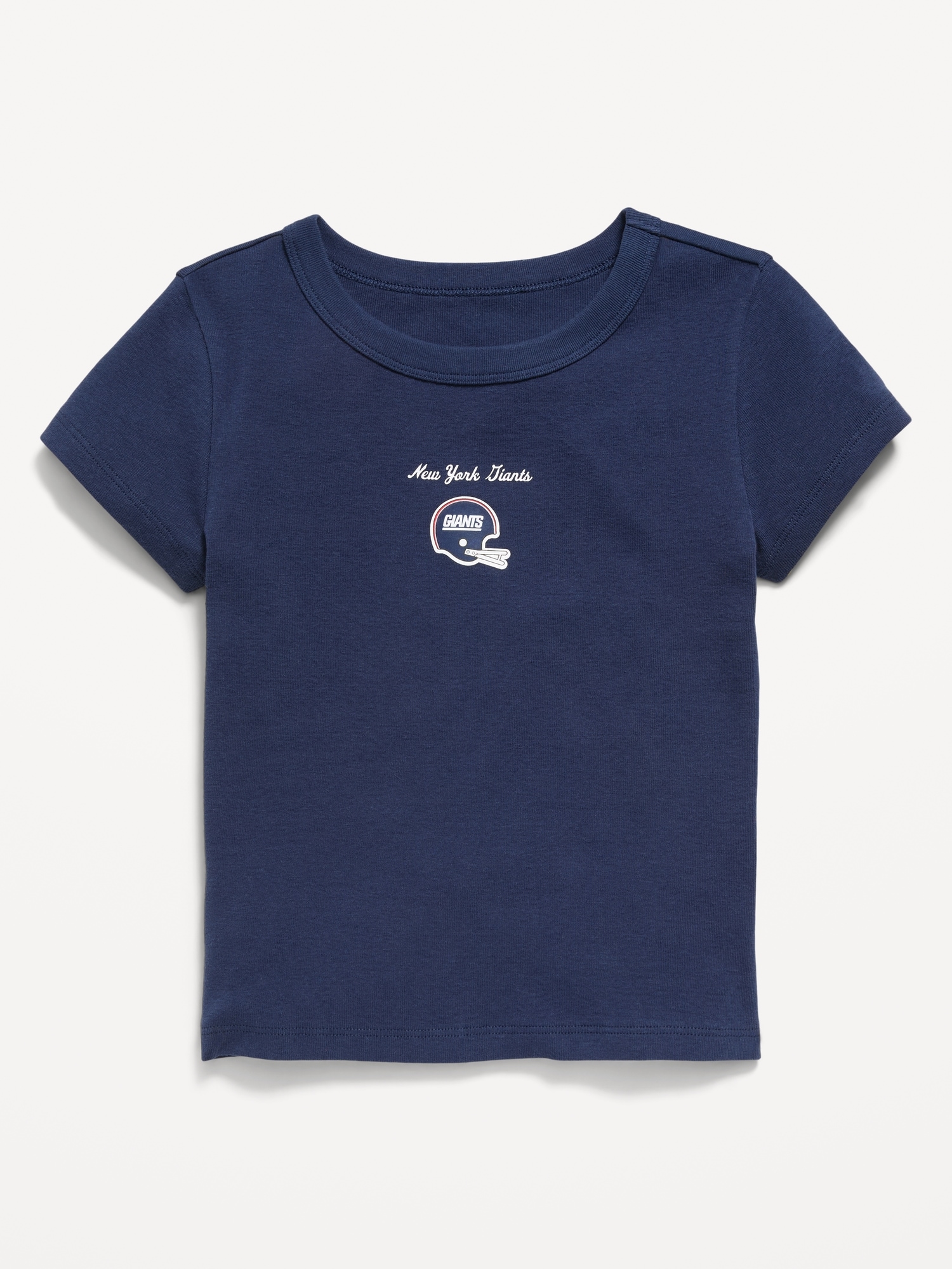 New York Giants Fitted Graphic T-Shirt for Girls