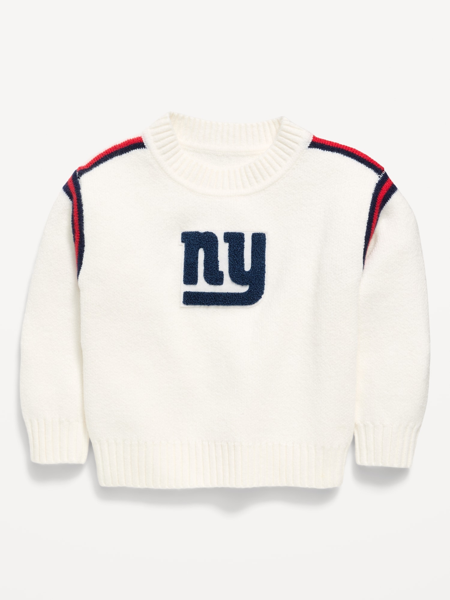 New York Giants Crew-Neck Sweater for Toddler Girls