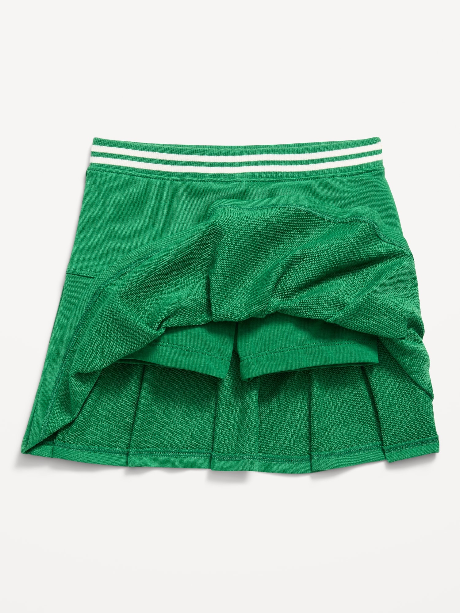 New York Jets French Terry Pleated Skort for Toddler Girls