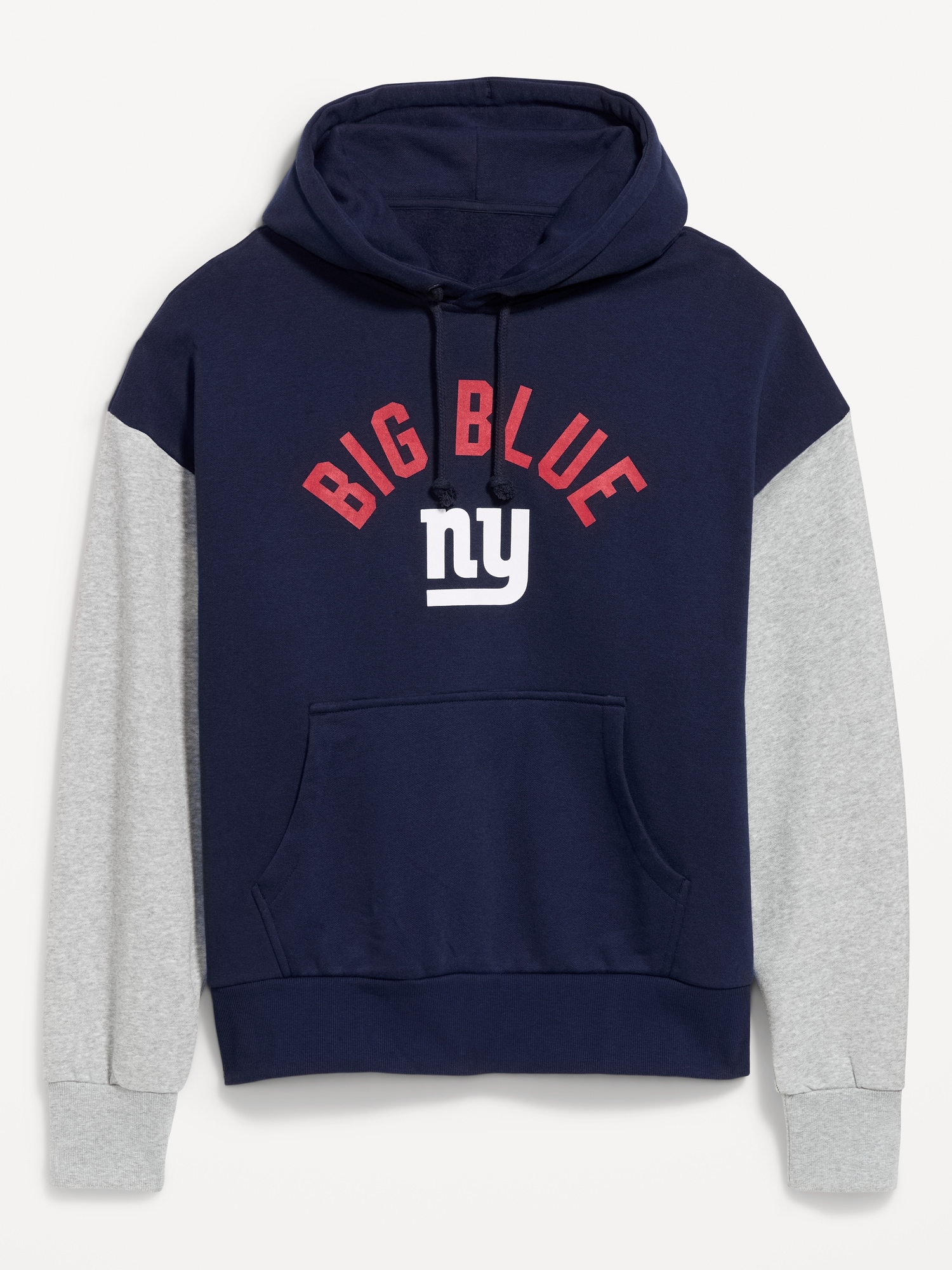 New York Giants Oversized Pullover Hoodie for Adults