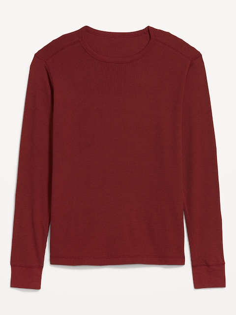 Crew-Neck Waffle T-Shirt