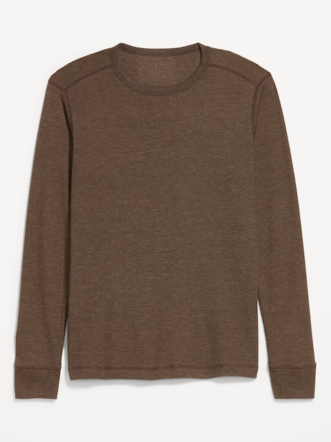 Crew-Neck Waffle T-Shirt