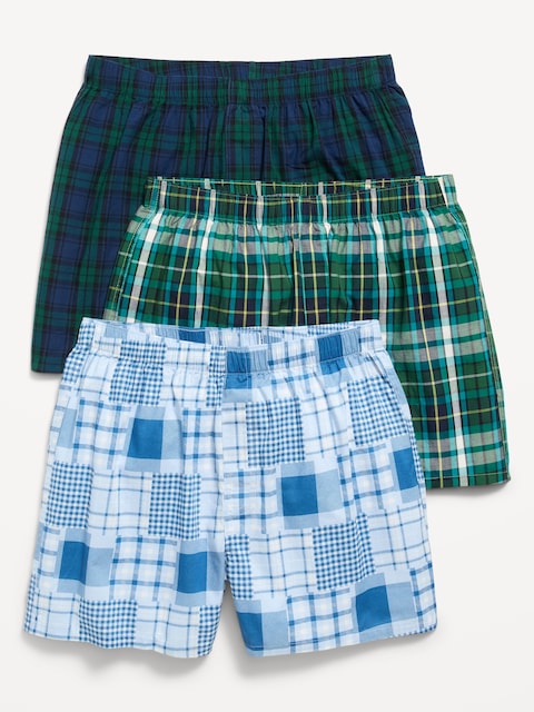 Printed Boxer Shorts 3-Pack