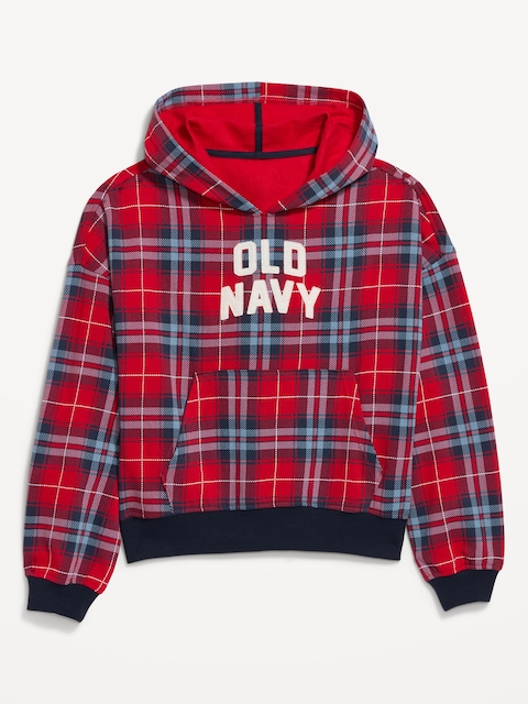Oversized Pullover Logo Hoodie Sweatshirt