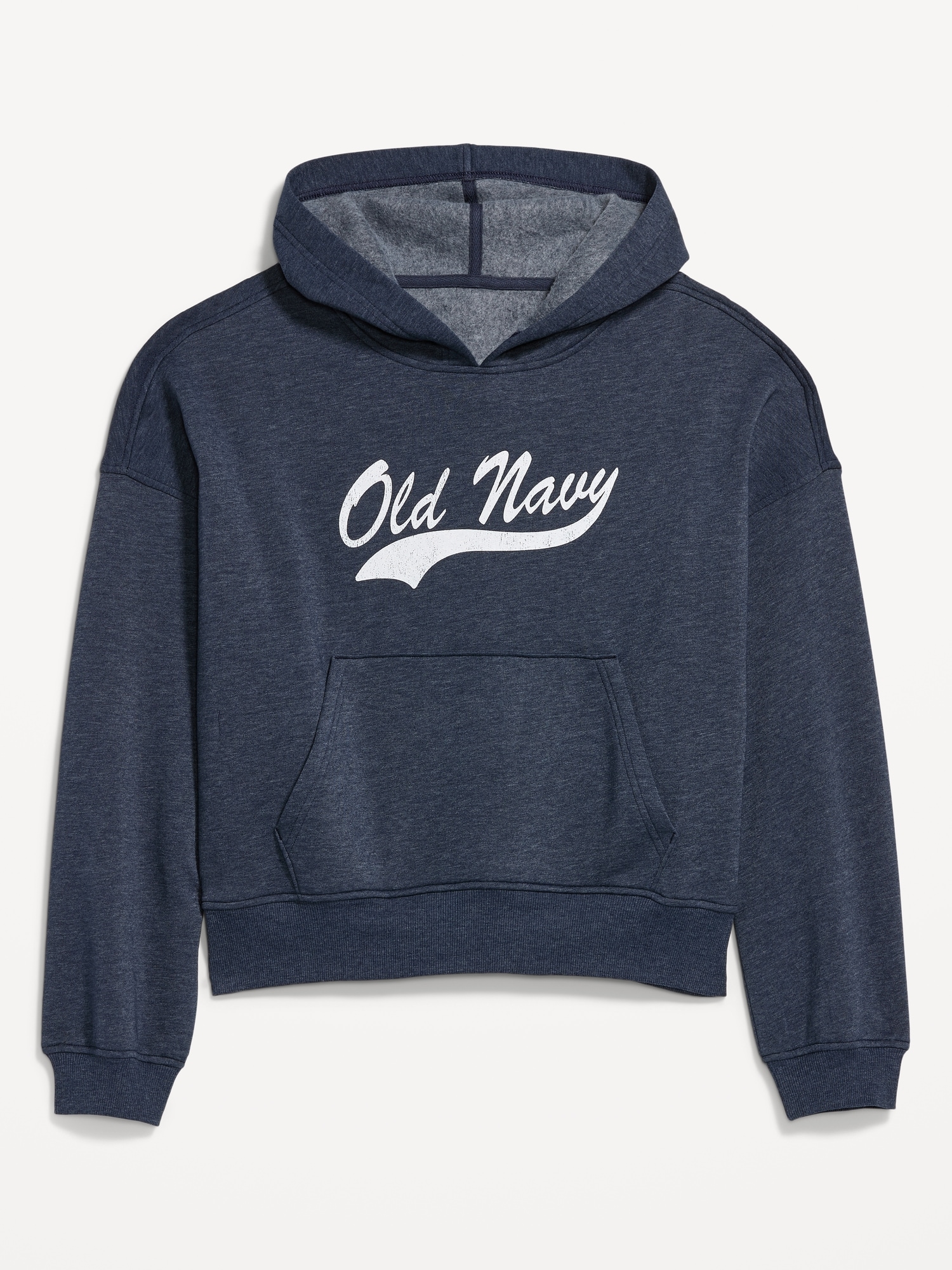Oversized Pullover Logo Hoodie Sweatshirt