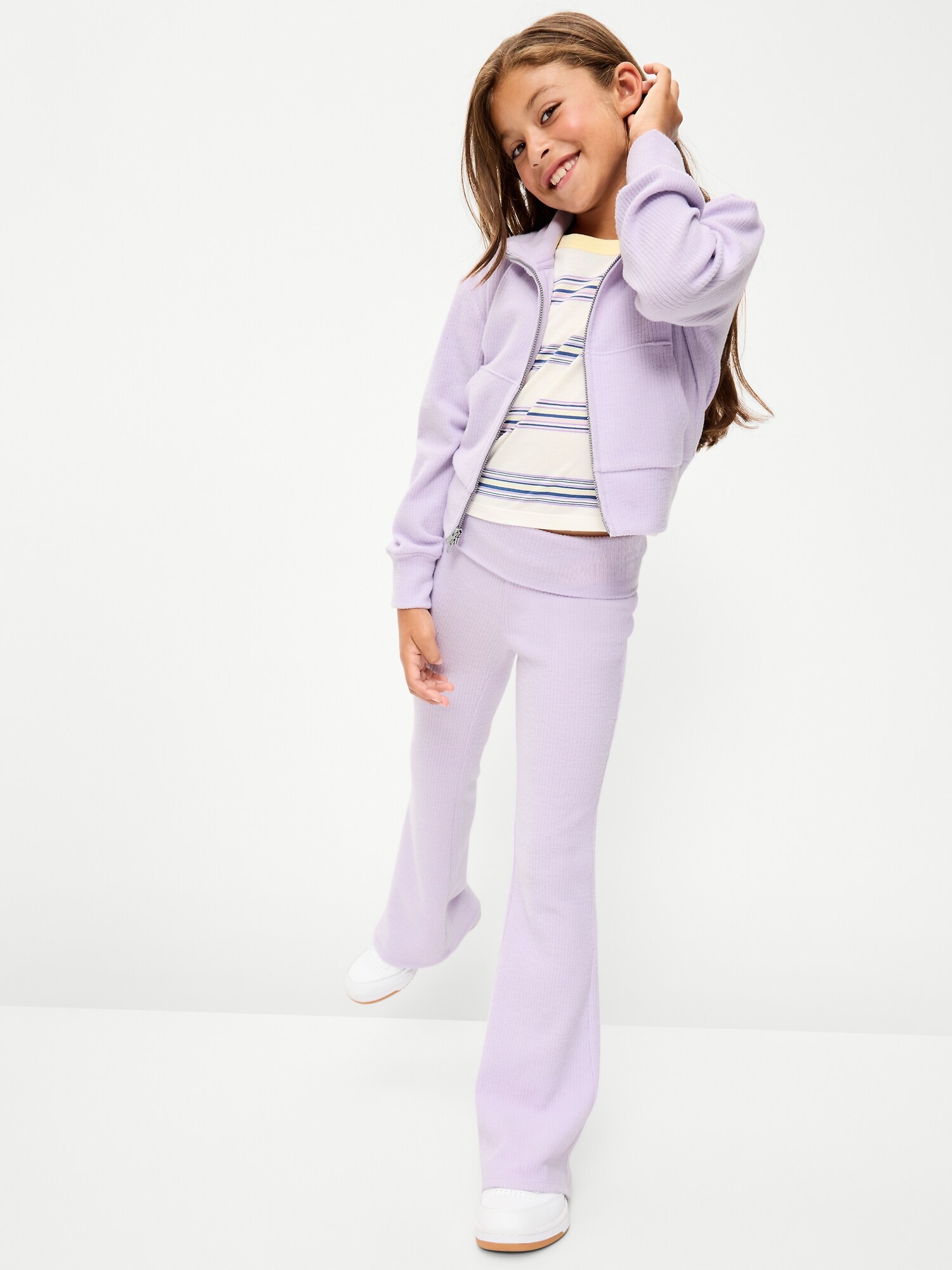 CozePlush Foldover Pants for Girls
