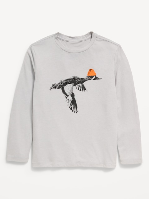 Long-Sleeve Graphic T-Shirt for Boys