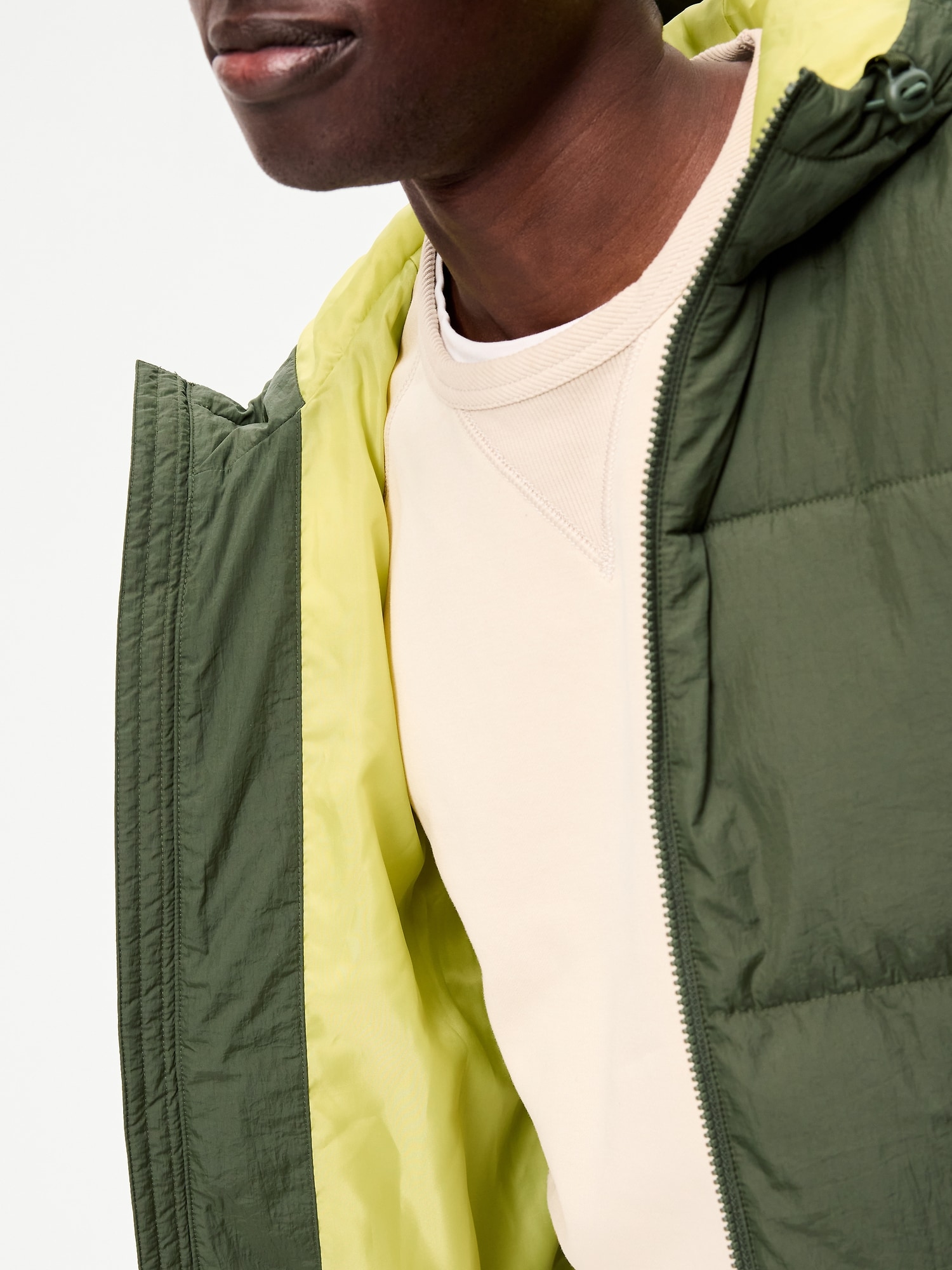 Water-Resistant Puffer Jacket
