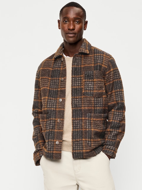 Wool-Blend Chore Jacket