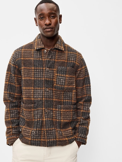 Wool-Blend Chore Jacket | Old Navy