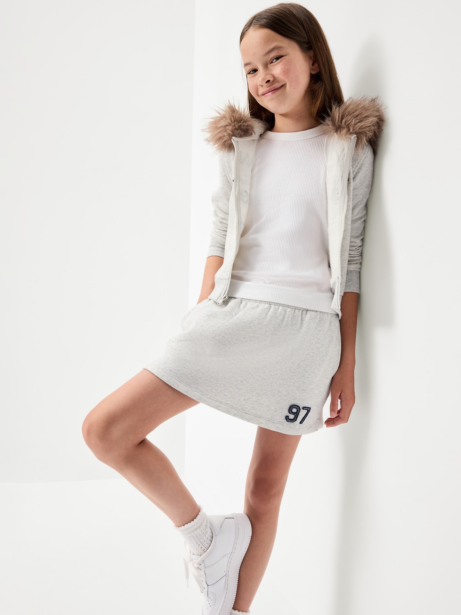Fleece Skort for Girls