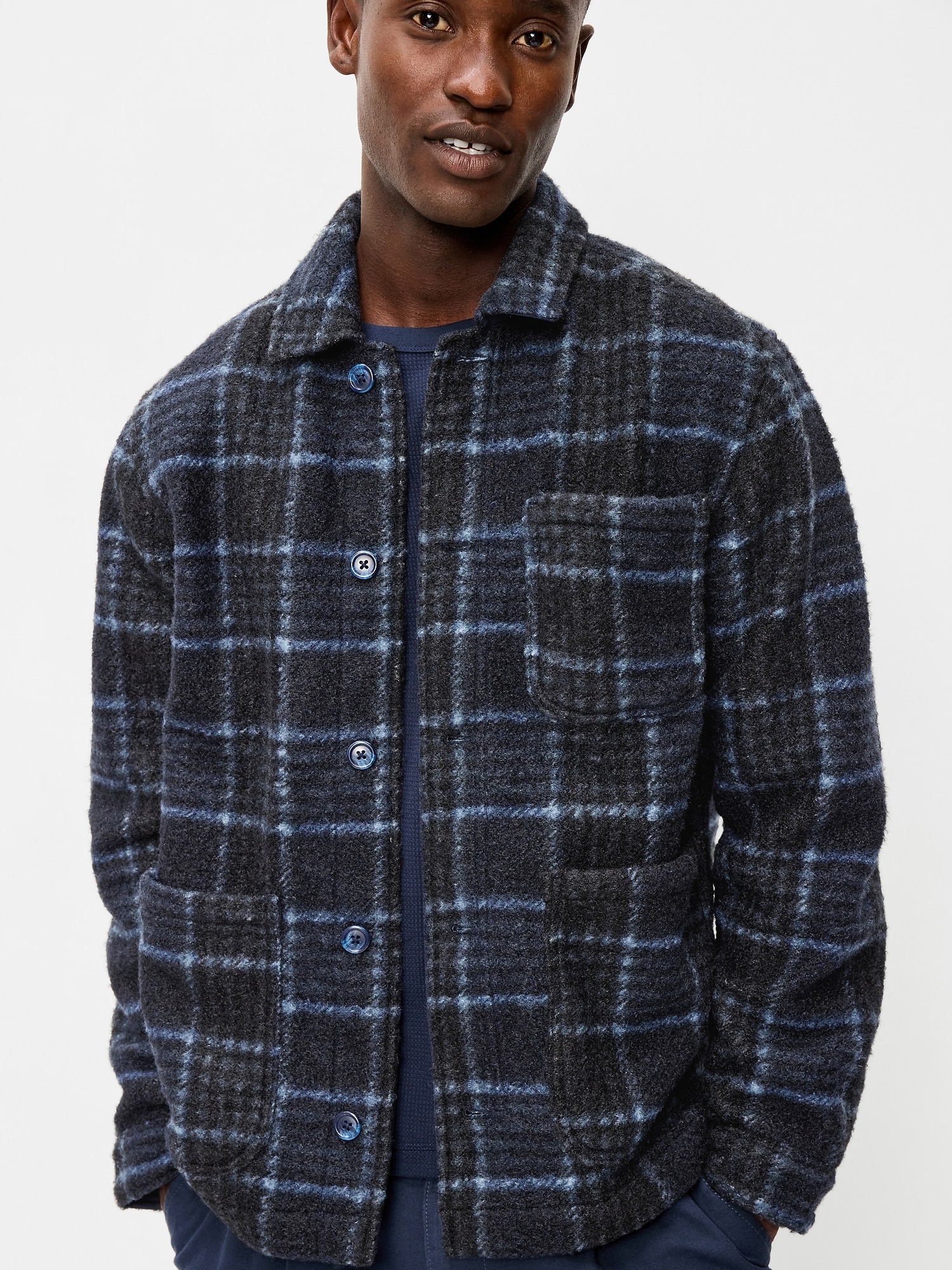 Wool-Blend Chore Jacket