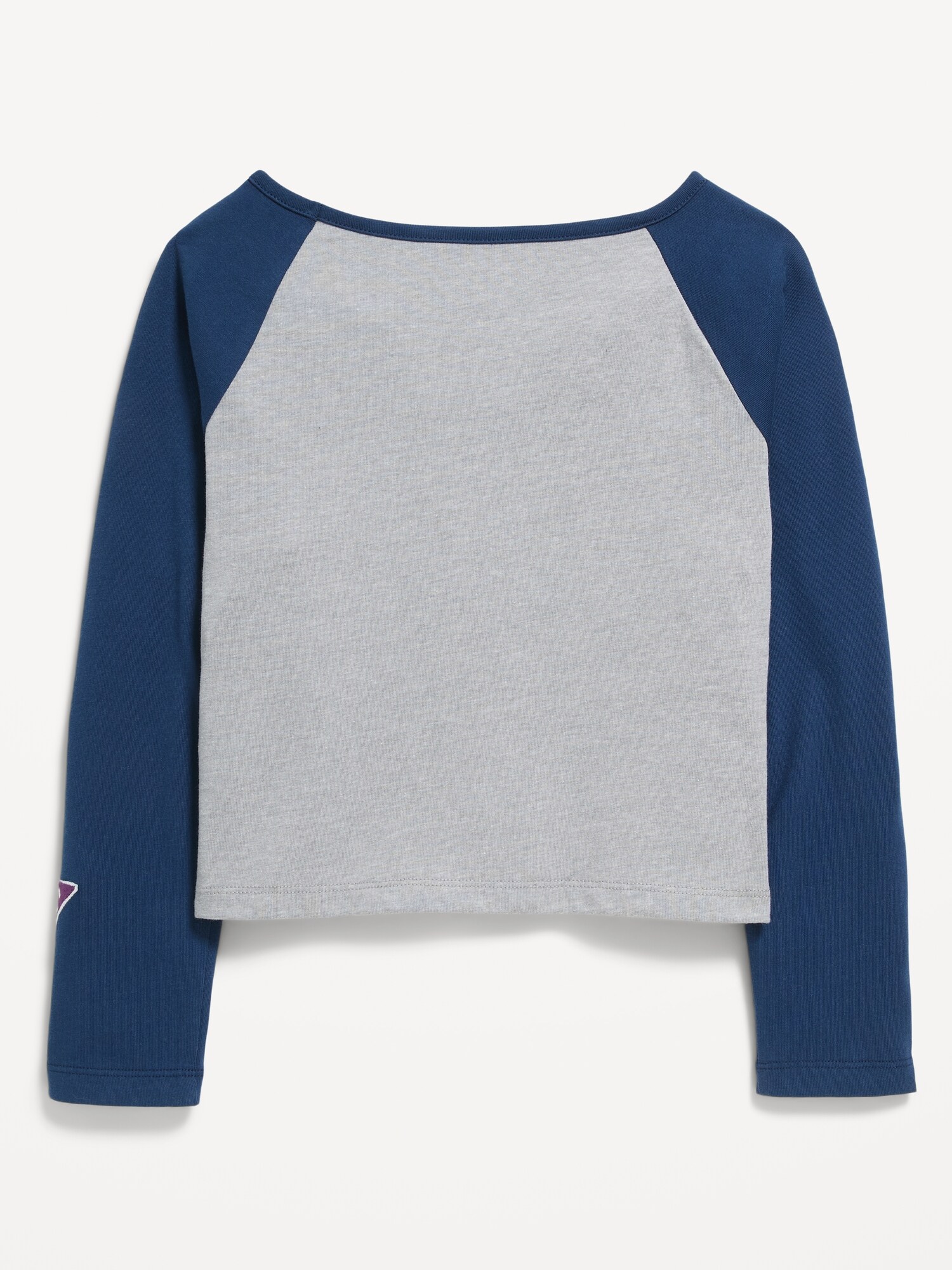 Детская футболка с длинным рукавом Old Navy x Netflix Stranger Things: Tales From '85, цвет: Меланжевый серый — фото 3