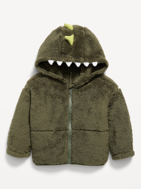 Sherpa Critter Jacket for Toddler Boys