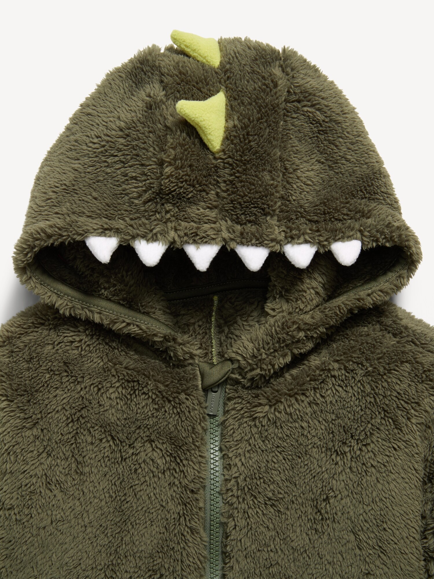 Куртка Old Navy Sherpa Critter Unisex Hooded Jacket для малышей, цвет: Dino — фото 2