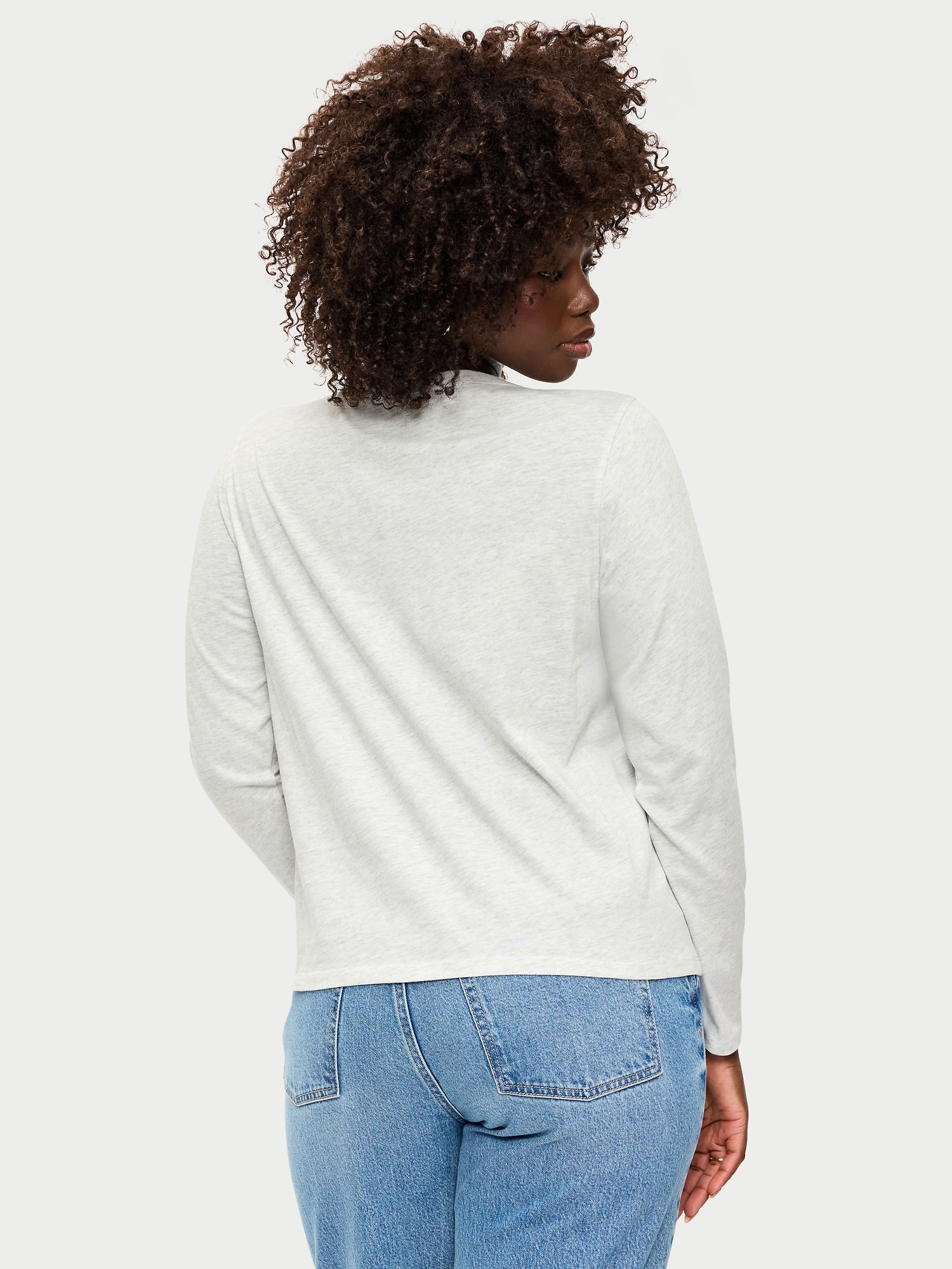 EveryWear Long-Sleeve Crew-Neck T-Shirt