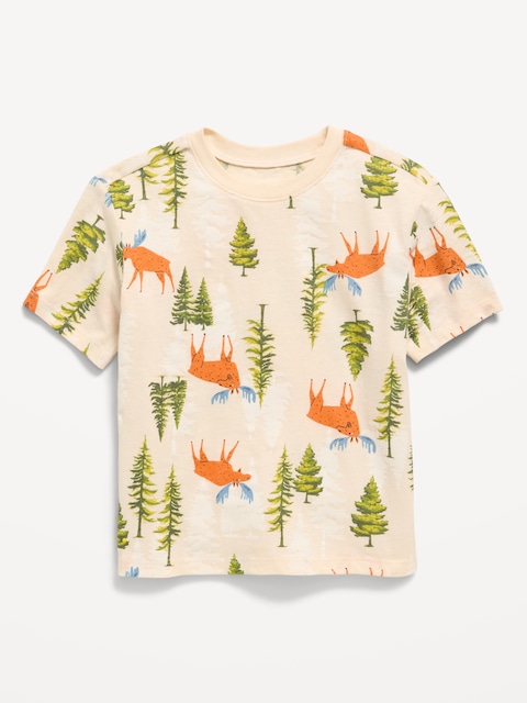 Printed Short-Sleeve T-Shirt for Toddler Boys