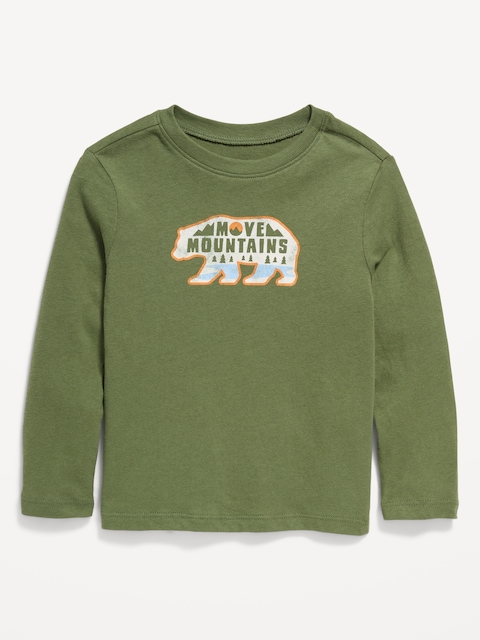 Long-Sleeve Graphic T-Shirt for Toddler Boys