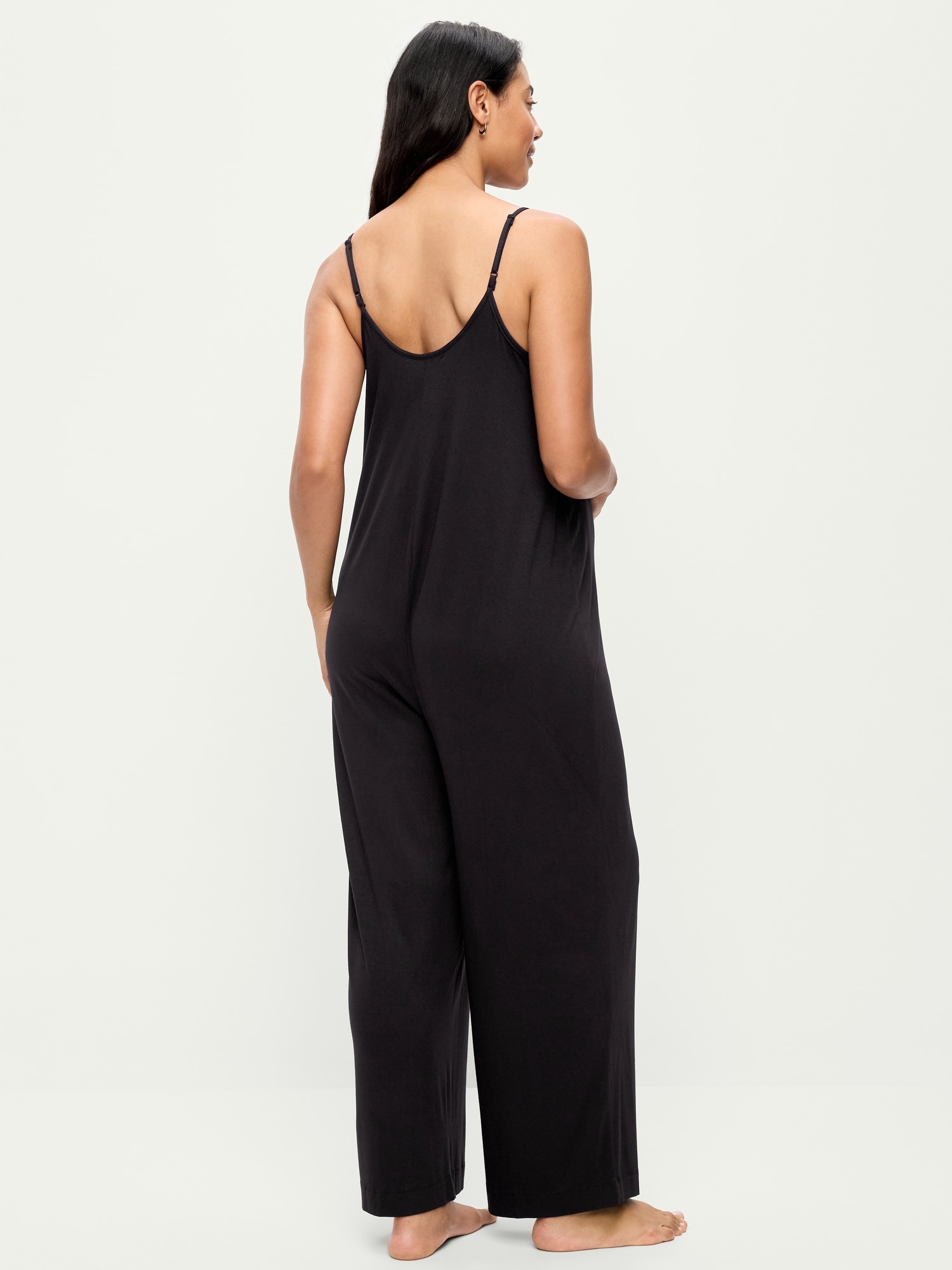 Maternity Sunday Sleep Knit Jersey Jumpsuit