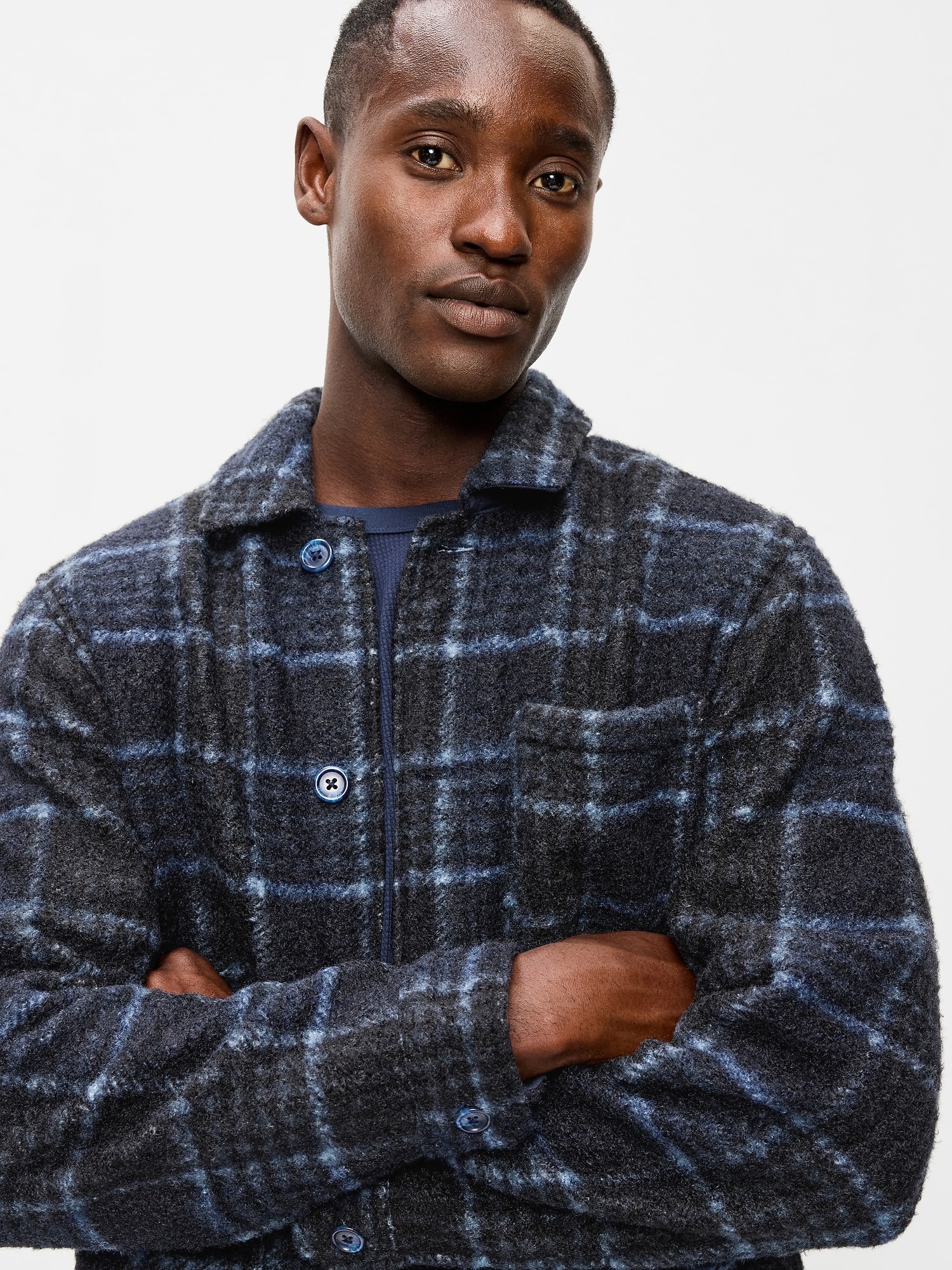 Wool-Blend Chore Jacket