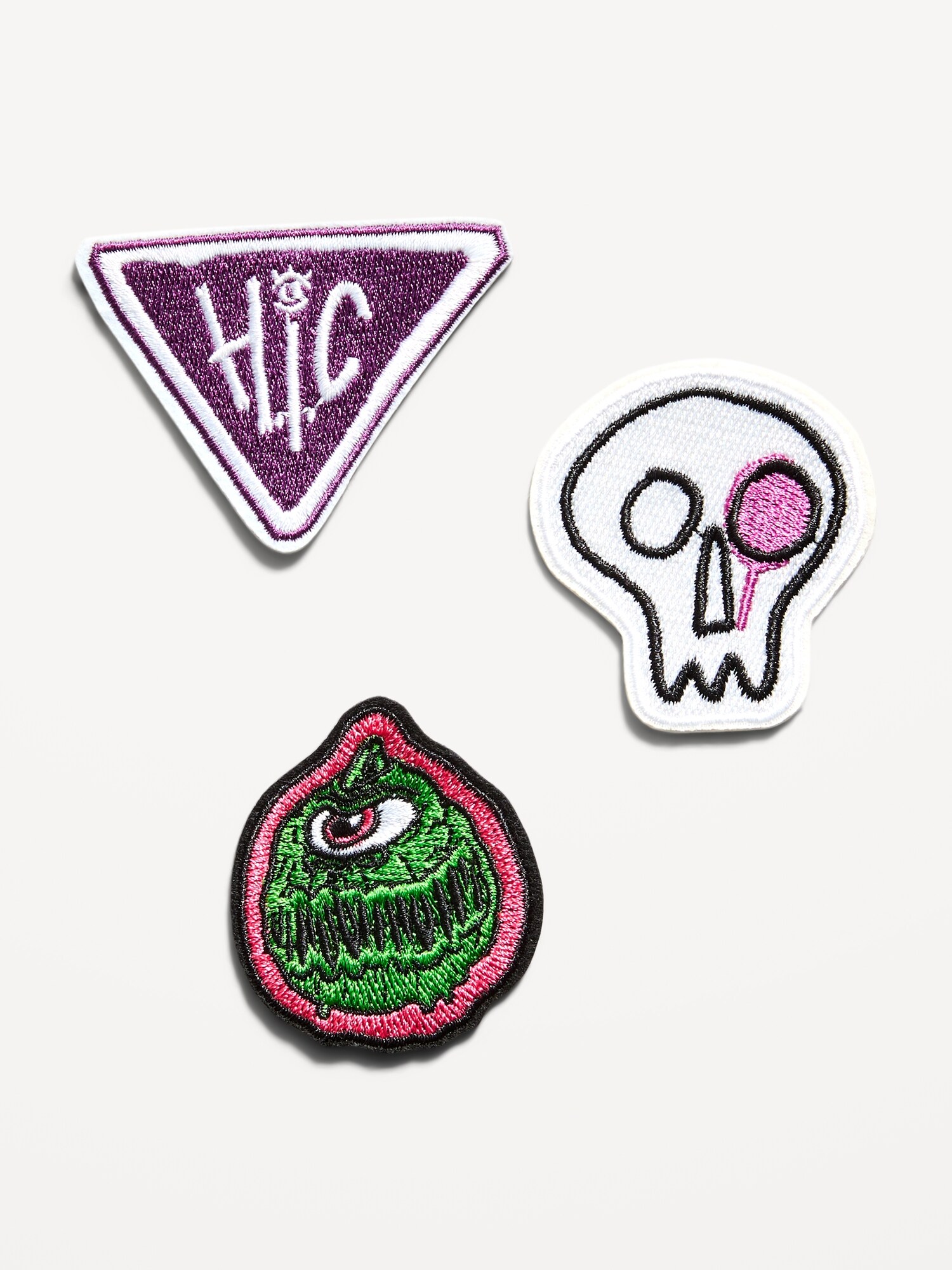 Набор из 3 нашивок-наклеек Old Navy x Netflix Stranger Things: Tales From '85, цвет: Patches — фото 2