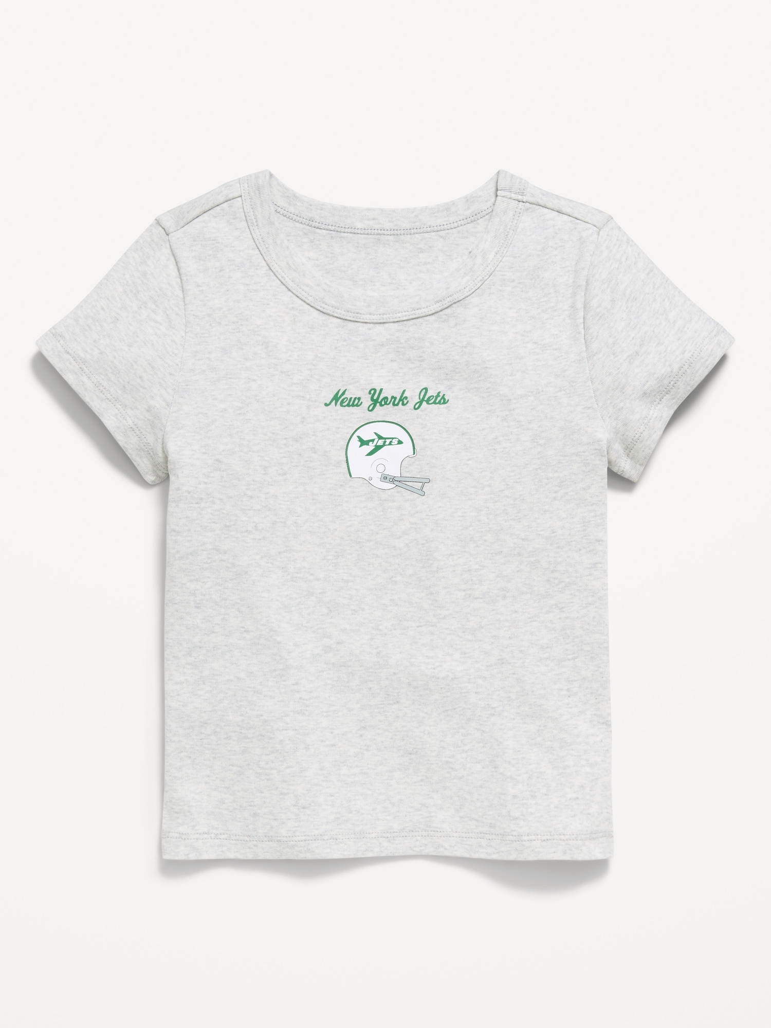New York Jets Fitted Graphic T-Shirt for Girls