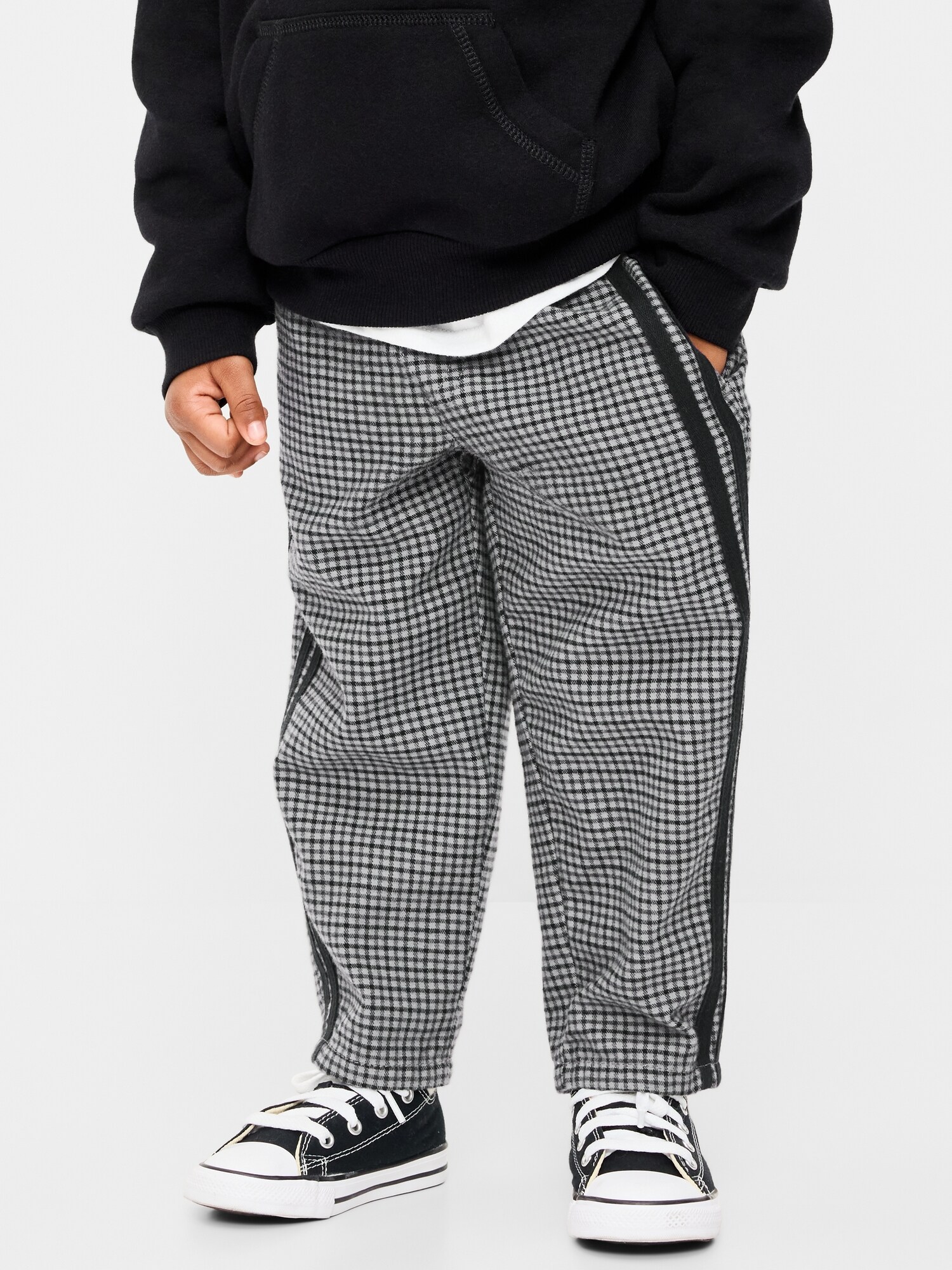 Спортивные брюки Old Navy Barrel-Leg из твила для мальчиков-малышей, цвет: Серый — фото 2