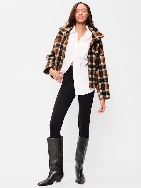 High-Waisted Stirrup Leggings for Women