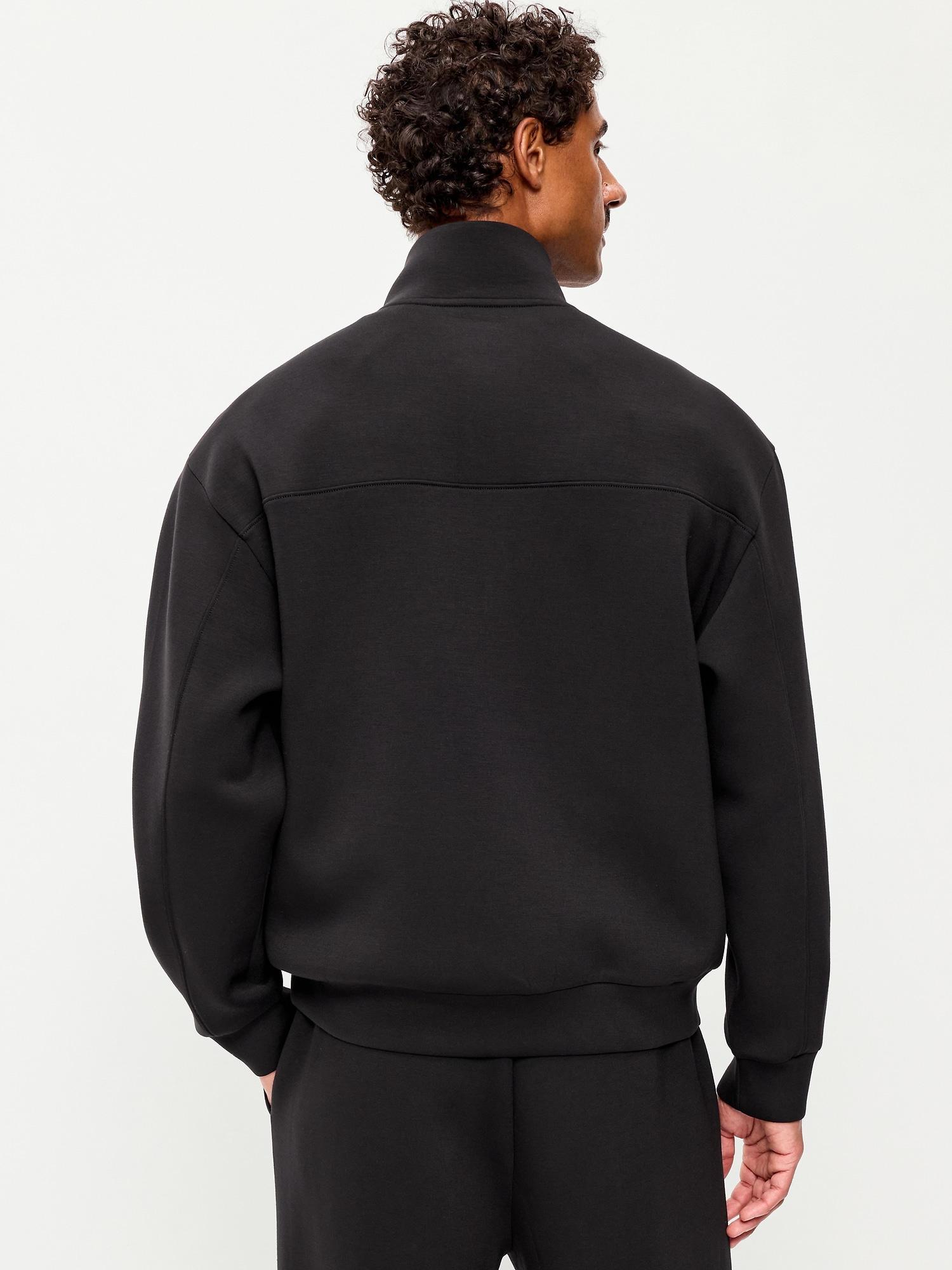 Bounce Fleece Oversized Half-Zip Pullover Sweatshirt