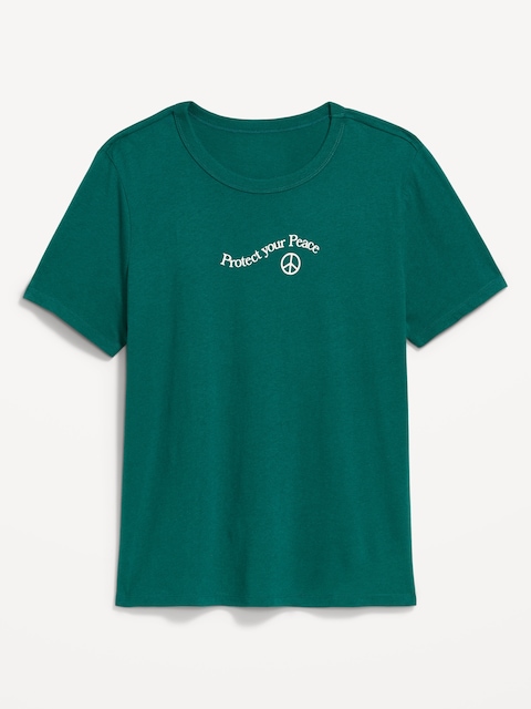 EveryWear Crew-Neck Graphic T-Shirt
