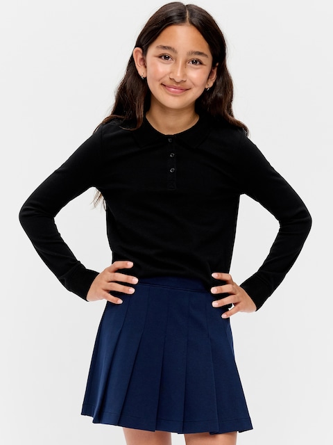 Uniform Pique Polo Shirt for Girls