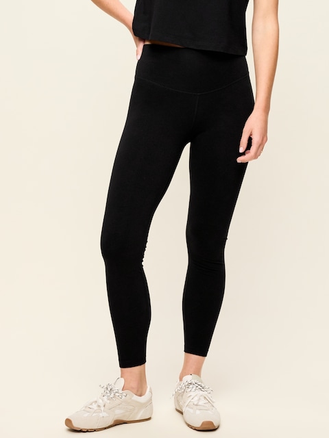 High-Waisted PowerChill 7/8 Cotton Leggings