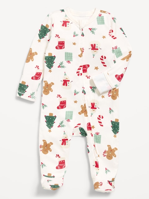SoftMode 2-Way-Zip Sleep & Play Footed One-Piece for Baby