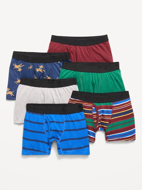 Boxer-Briefs Underwear 6-Pack for Boys