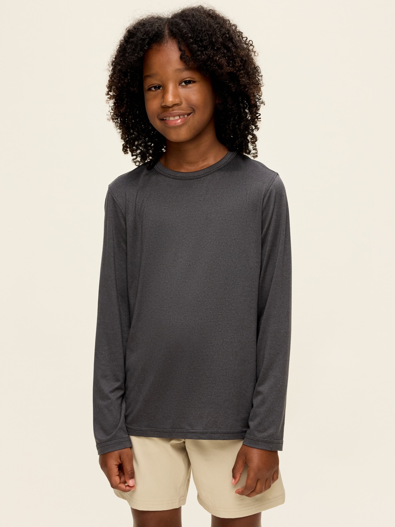 CloudMotion Long-Sleeve Performance T-Shirt for Boys